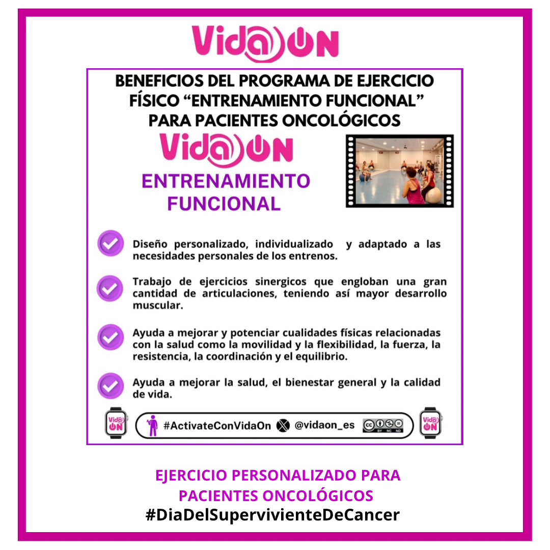 Con motivo del #DíaDelSupervivienteDeCancer os invitamos a conocer nuestros: 4️⃣Programas…