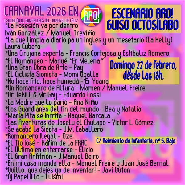 Asociacion de Romanceros del Carnaval de Cadiz