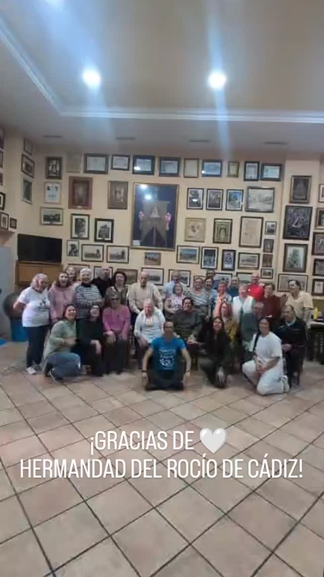 Después de tres semanas en las instalaciones de la Hermandad del Rocío, ponemos fin a una etapa provisional de trabajo de estimulación respaldados por la hermandad @hdadrociocadiz Sólo tenemos palabras…